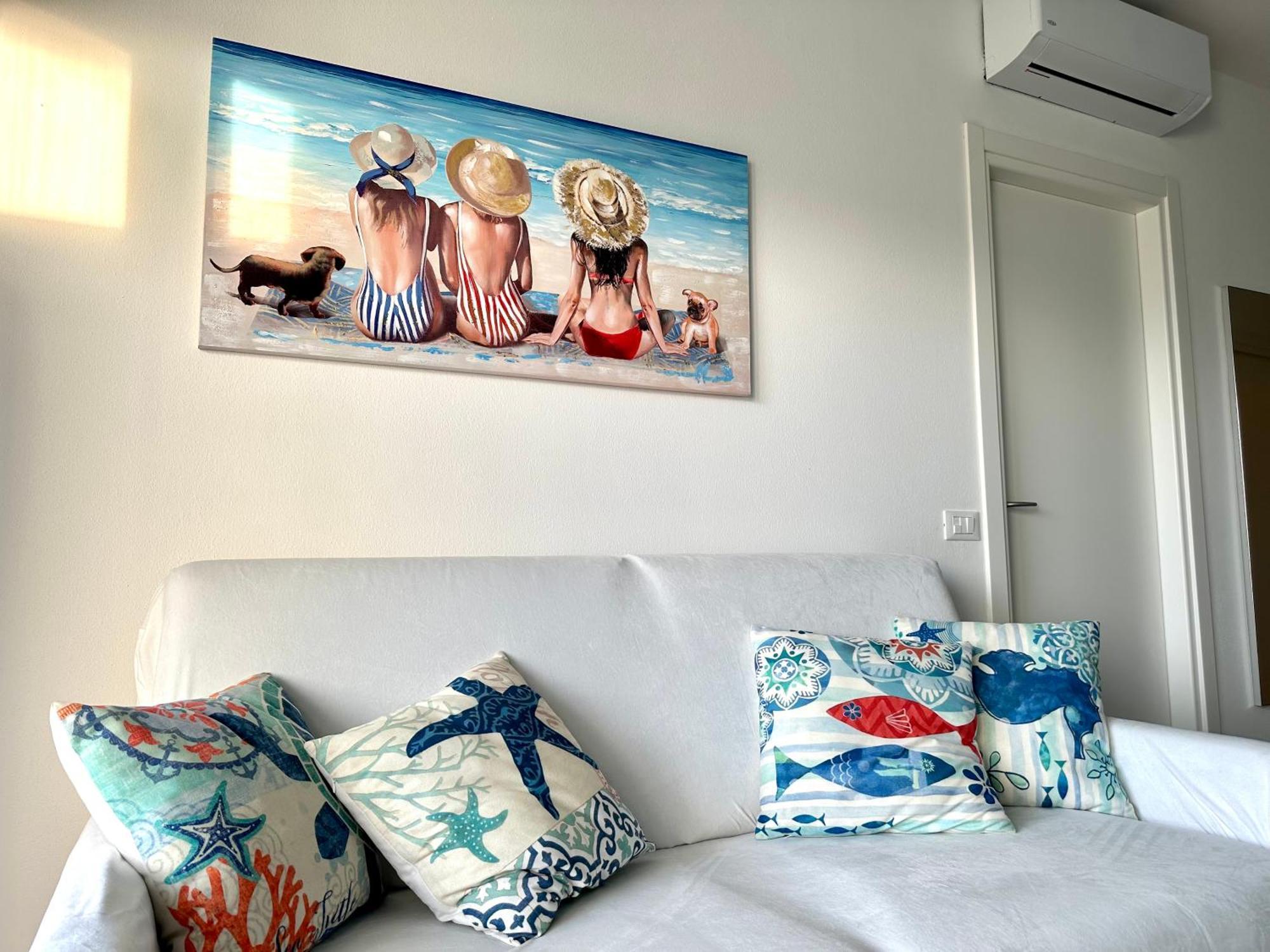Beach Front Apartment Sabbiadoro لينانو سابيادورو المظهر الخارجي الصورة